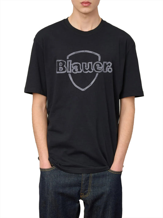 BLAUER T-Shirt Blauer Montfern - Nero Nero
