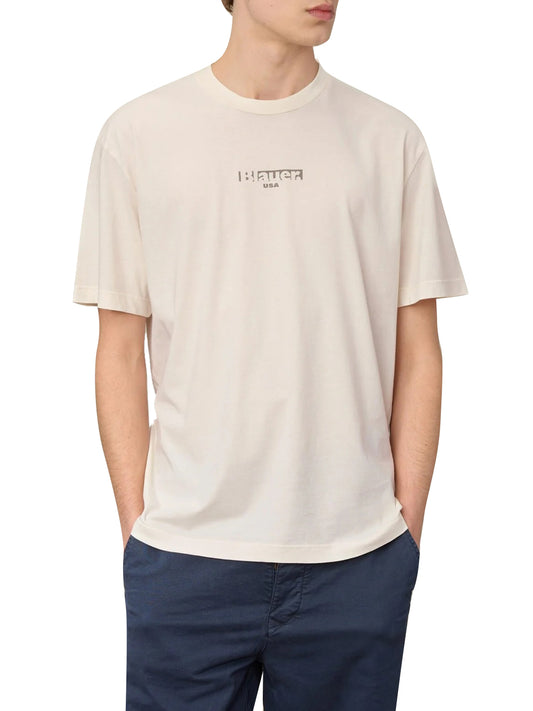 BLAUER T-Shirt Blauer Howland - Bianco Bianco