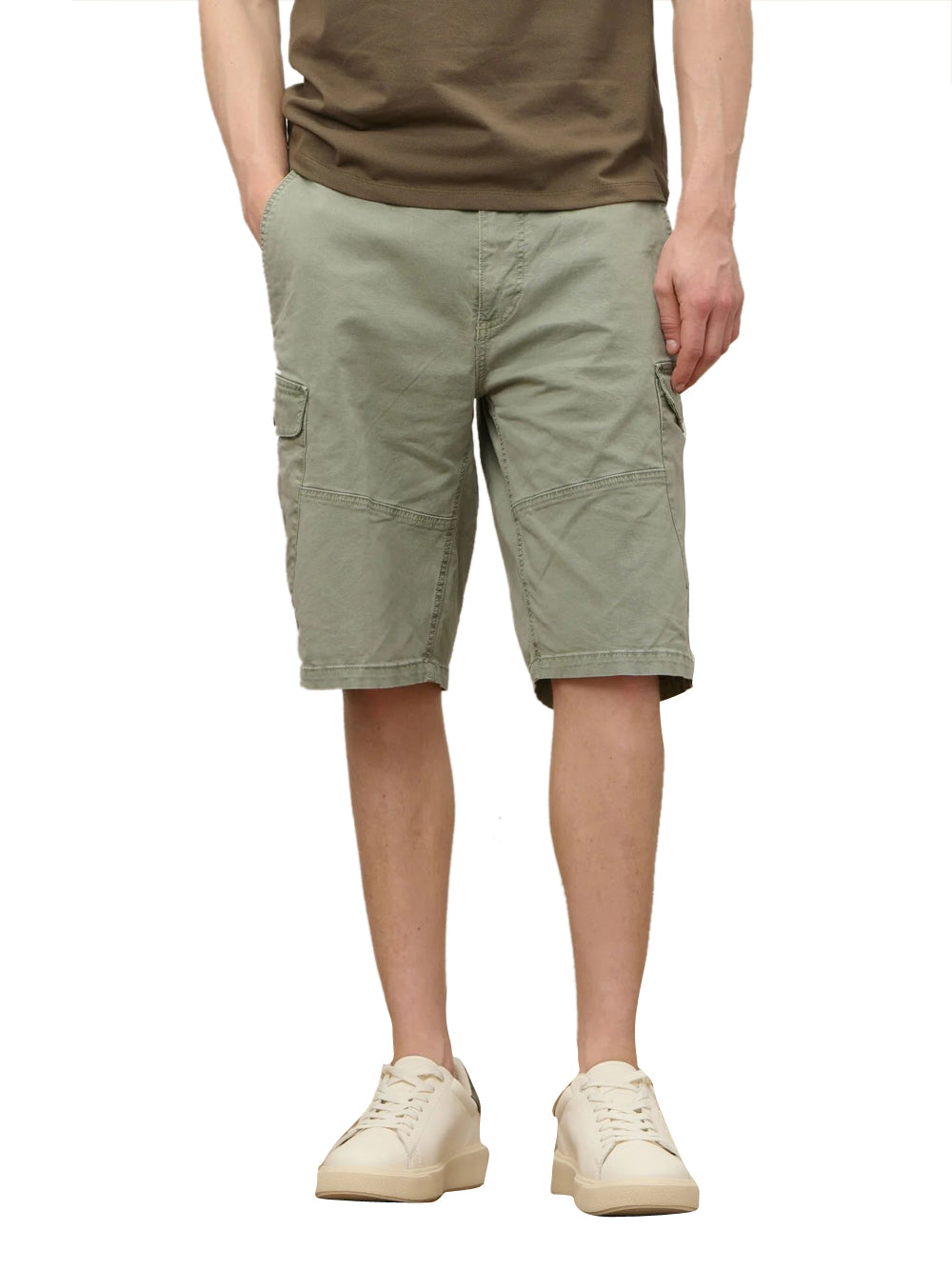 BLAUER Blauer Bermuda Cargo Tinta Pezza Neal - Verde Verde
