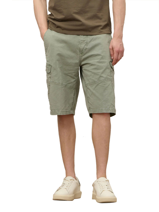 BLAUER Blauer Bermuda Cargo Tinta Pezza Neal - Verde Verde