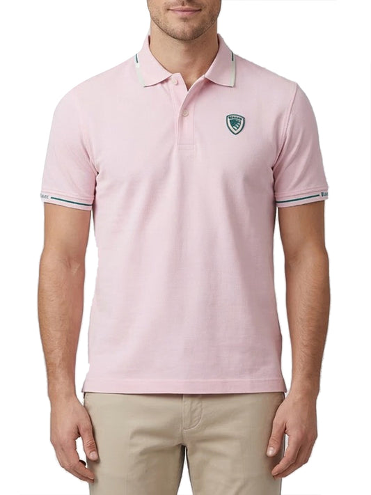 BLAUER Polo Peter Blauer - Rosa Rosa