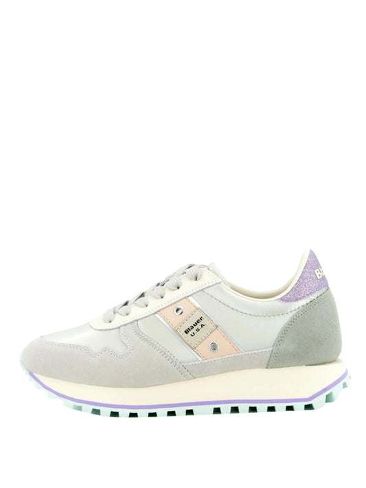 BLAUER Sneakers Blauer Millen 03 - Acqua/Lilla Acqua/lilla