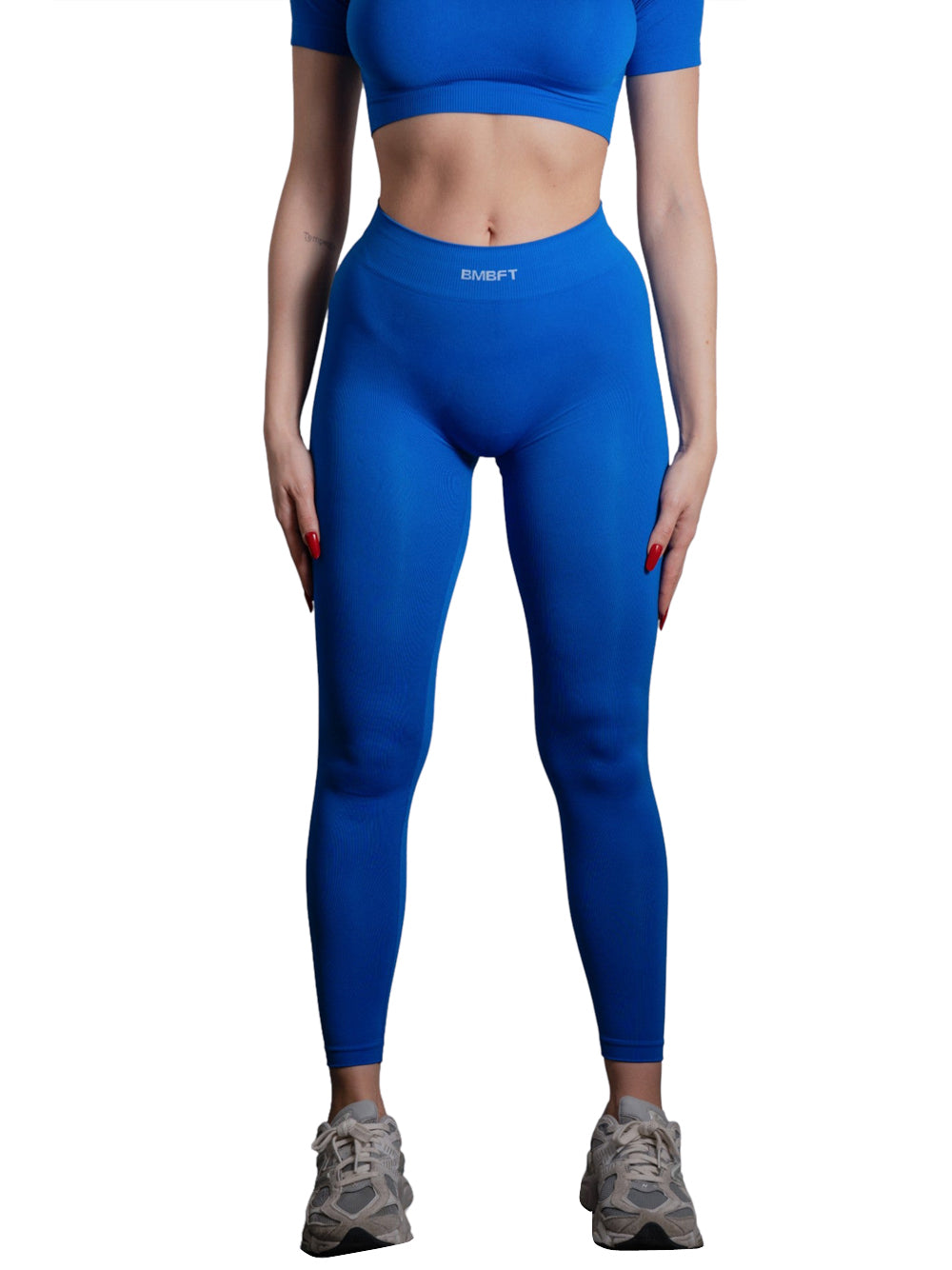 BOMBAFIT Collant Leggings Daily Bombafit - Blu Elettrico Blu