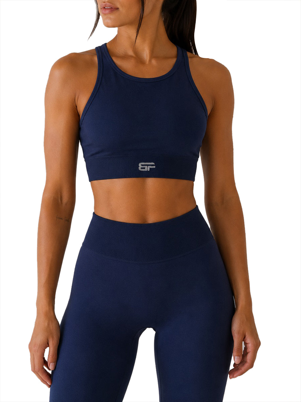 BOMBAFIT Top Go Bombafit - Blu Blu