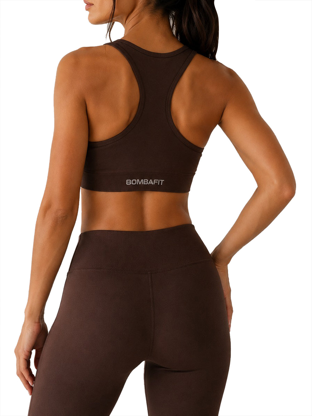 BOMBAFIT Top Go Bombafit - Marrone Marrone