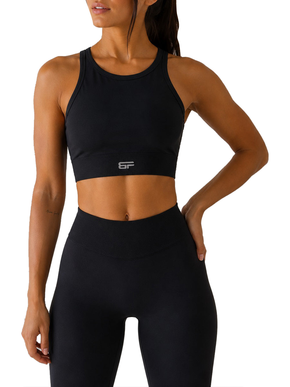 BOMBAFIT Top Go Bombafit - Nero Nero