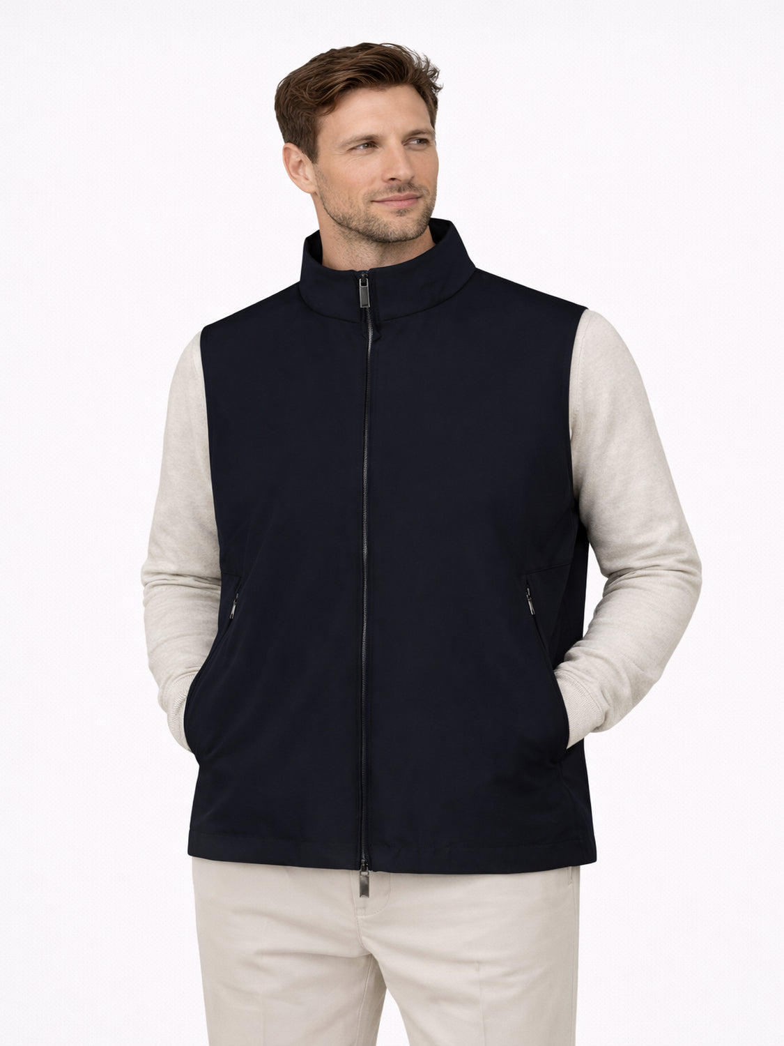 BRIAN BROME Brian Brome Gilet Uomo Navy - Blu NAVY