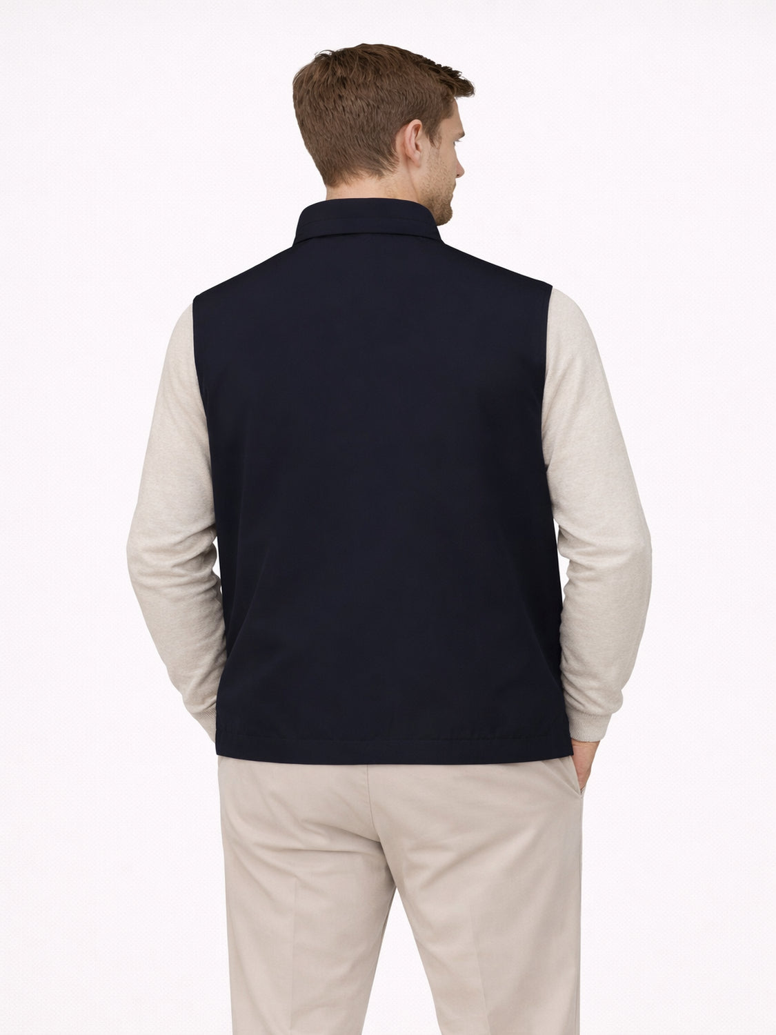 BRIAN BROME Brian Brome Gilet Uomo Navy - Blu NAVY
