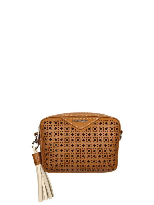 CAFE'NOIR Borsa a Tracolla In Materiale Effetto Pelle Cafe'Noir - Cuoio Cuoio