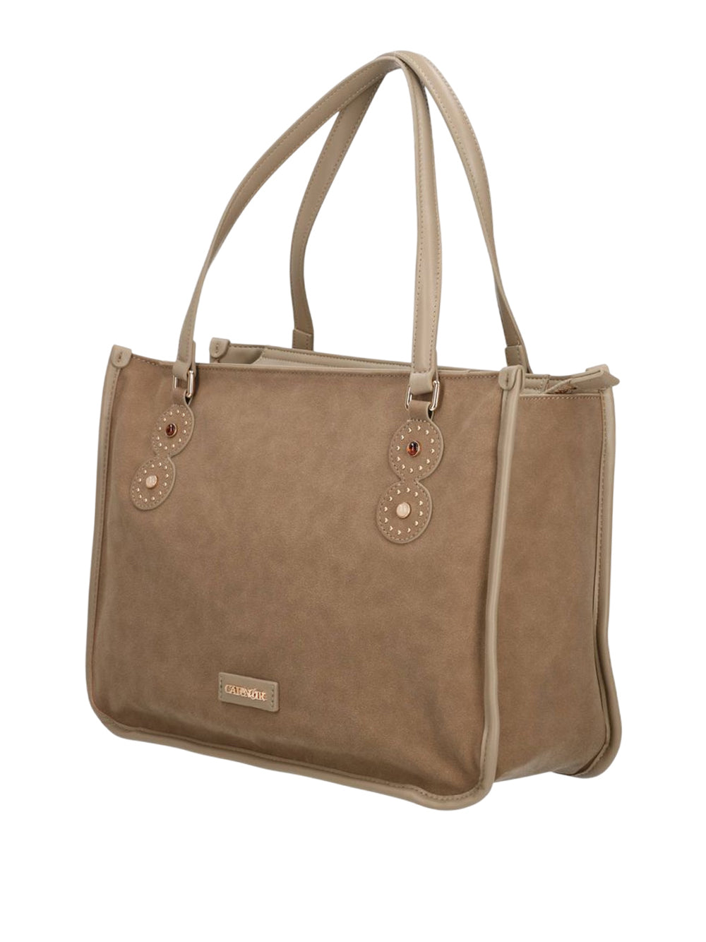 CAFE'NOIR Borsa Shopper Effetto Camoscio Cafe'Noir - Fango Fango