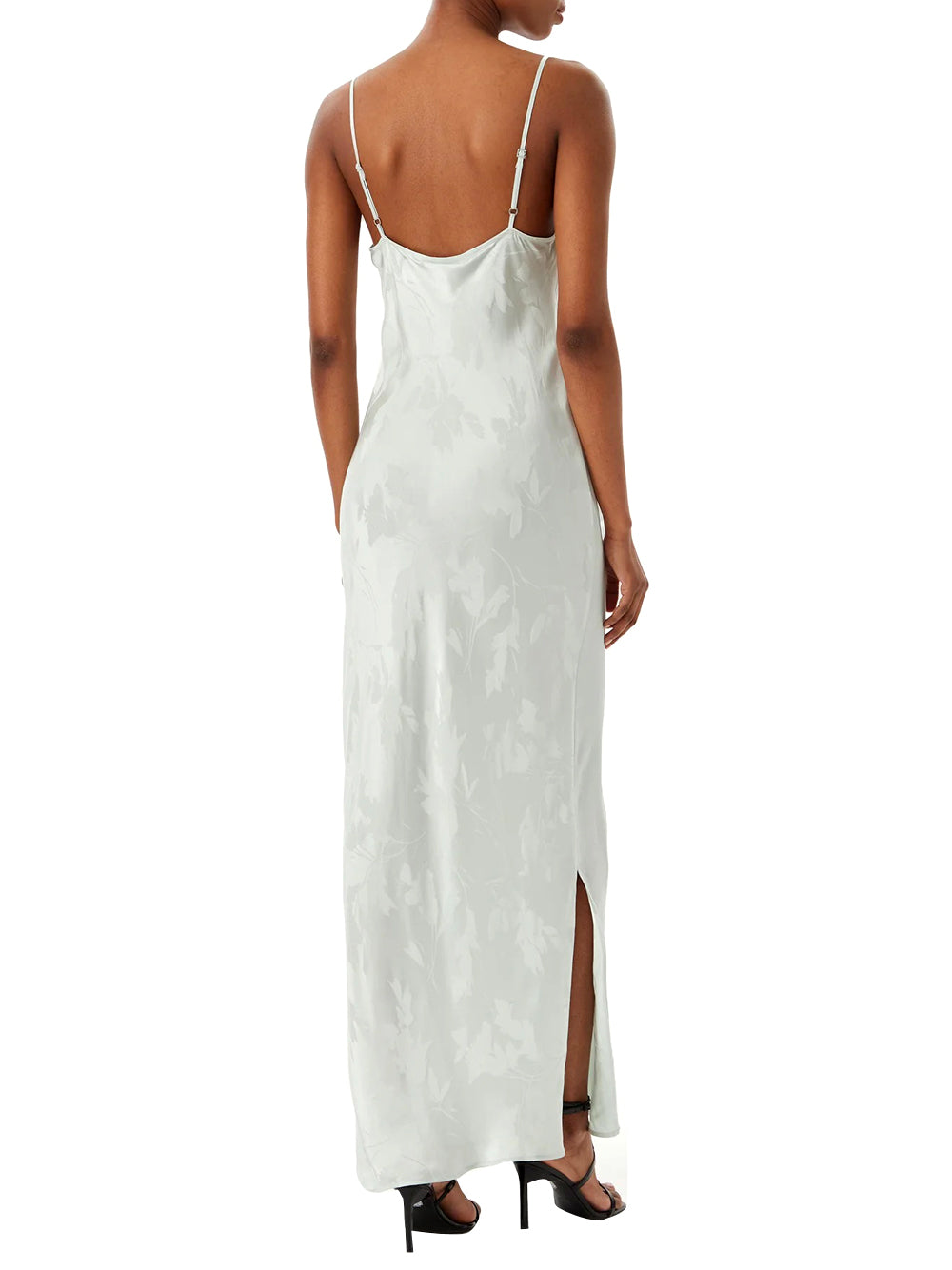 CALVIN 1LINEA 2USCITA Calvin Klein Abito Regular Fit - Verde Acqua Pale Meadow Jacquard Floral Cu