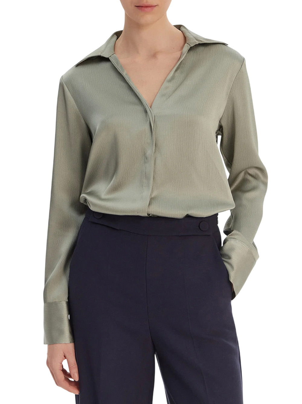CALVIN 1LINEA 2USCITA Camicia Calvin Klein Regular Fit - Grigio Grigio