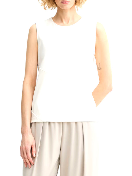 CALVIN 1LINEA 2USCITA Calvin Klein Top Stretch Crepe - Tofu Tofu