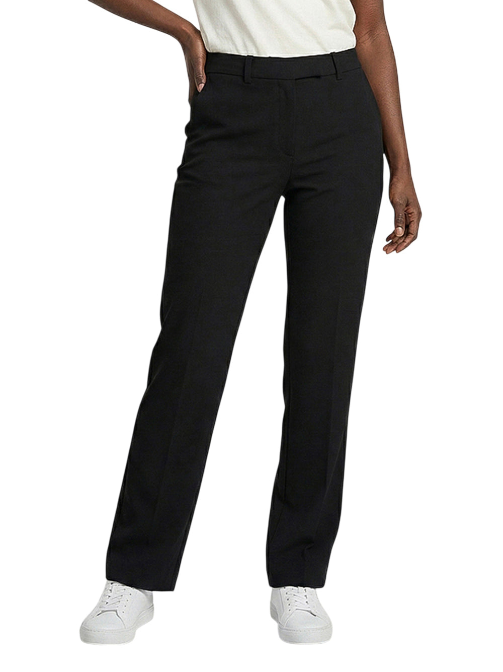 CALVIN 1LINEA 2USCITA Pantalone Calvin Klein A Gamba Dritta - Nero Nero