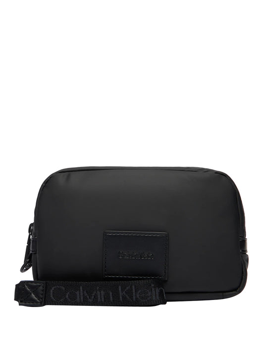 CALVIN ACC.1USCITA Calvin Klein Pochette Puffer Zip Pouch Nero Nero