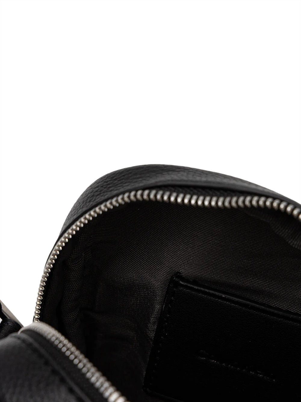 CALVIN ACC.1USCITA Calvin Klein Borsa A Tracolla Emblem Aop Emboss Slim Reporter - Nero Nero