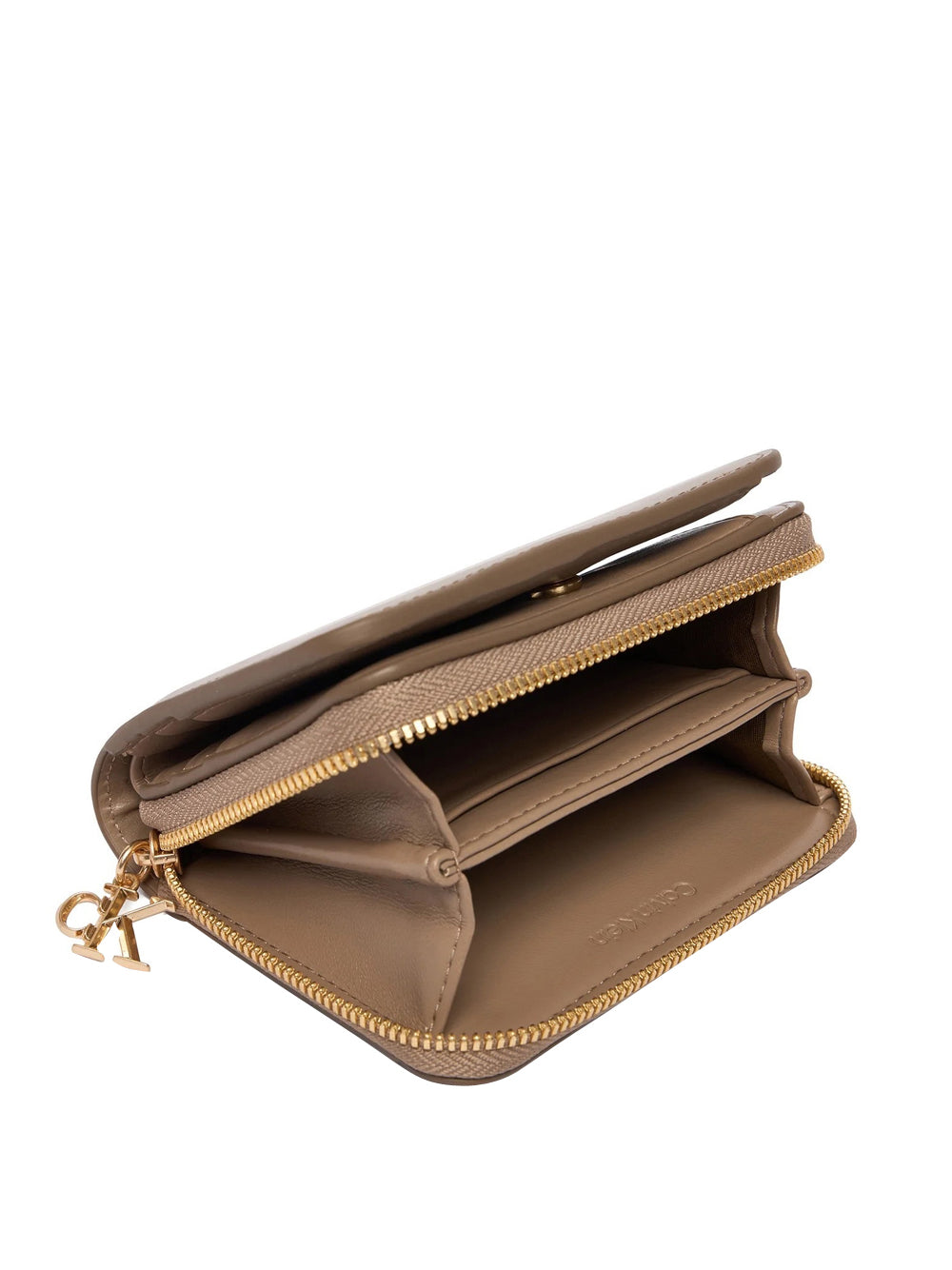 CALVIN ACC.1USCITA Calvin Klein Portafogli Medium Flap - Beige Beige