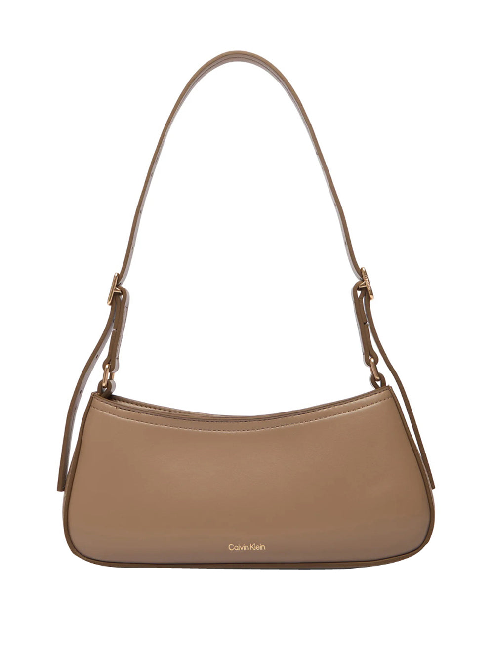 CALVIN ACC.1USCITA Calvin Klein Borsa A Spalle Logo Monogramma E Hardware - Beige Beige