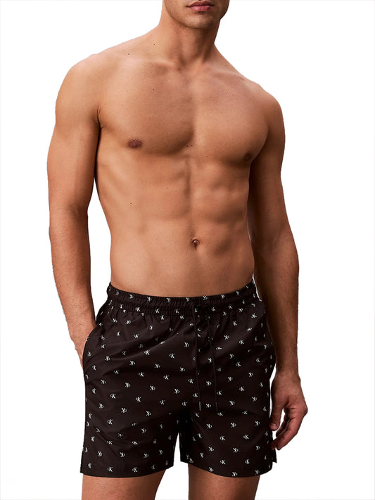 CALVIN BEACH Calvin Beach Shorts Mare All Over - Nero Nero