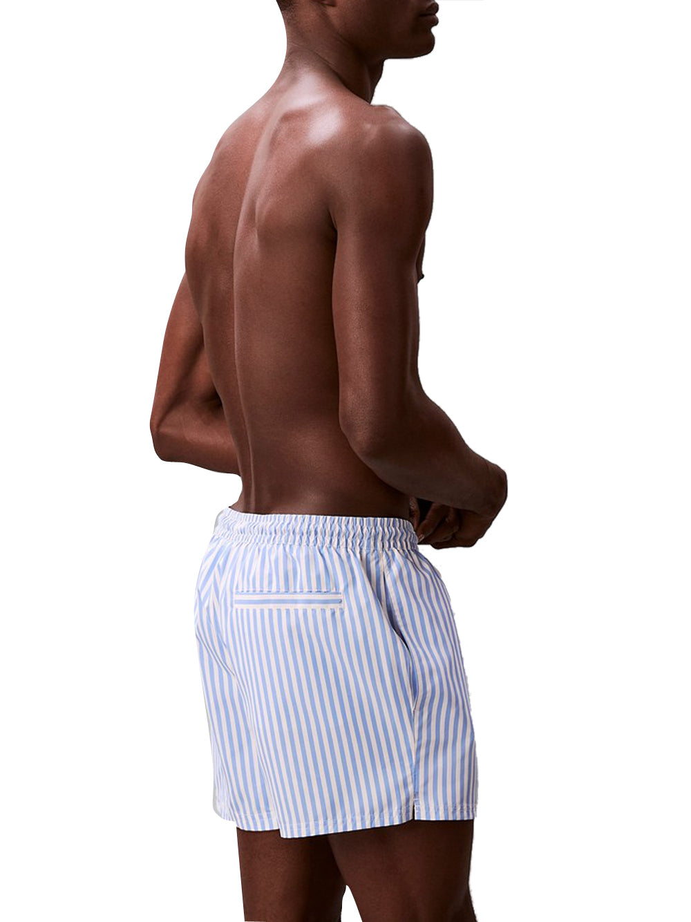 CALVIN BEACH Calvin Beach Shorts Mare Ck Monogram - Celeste Celeste