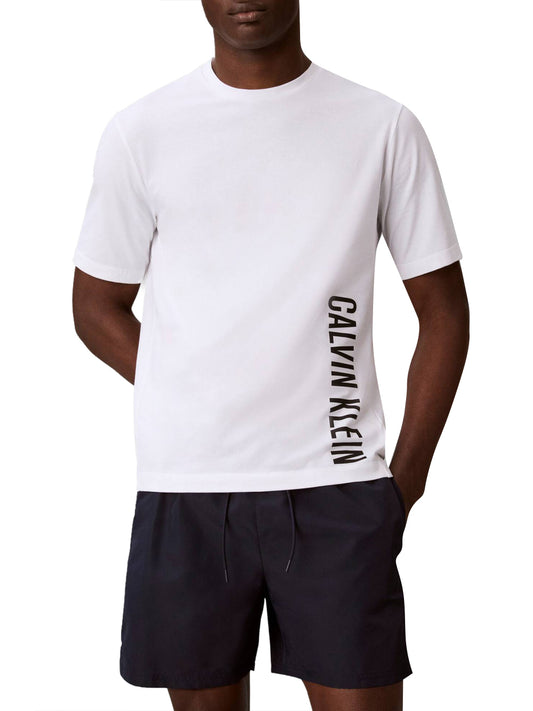 CALVIN BEACH Calvin Beach T-Shirt Coverups Intense Power - Bianco Bianco