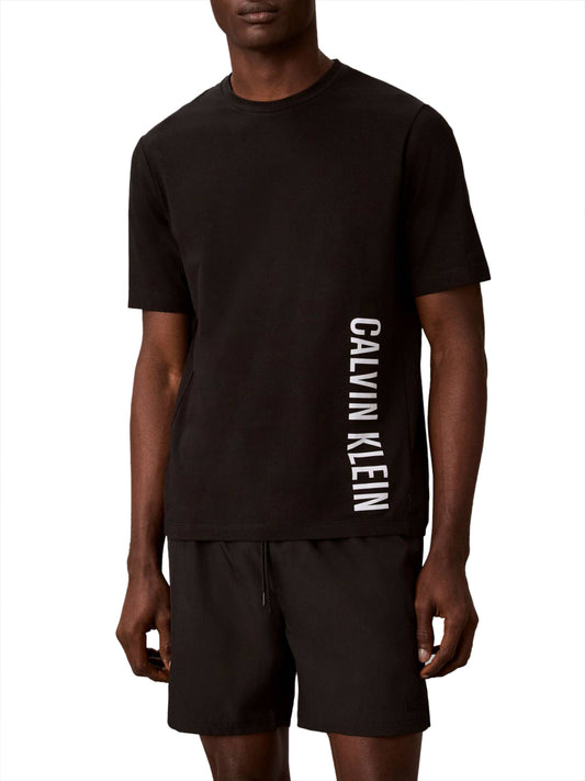 CALVIN BEACH Calvin Beach T-Shirt Coverups Intense Power - Nero Nero