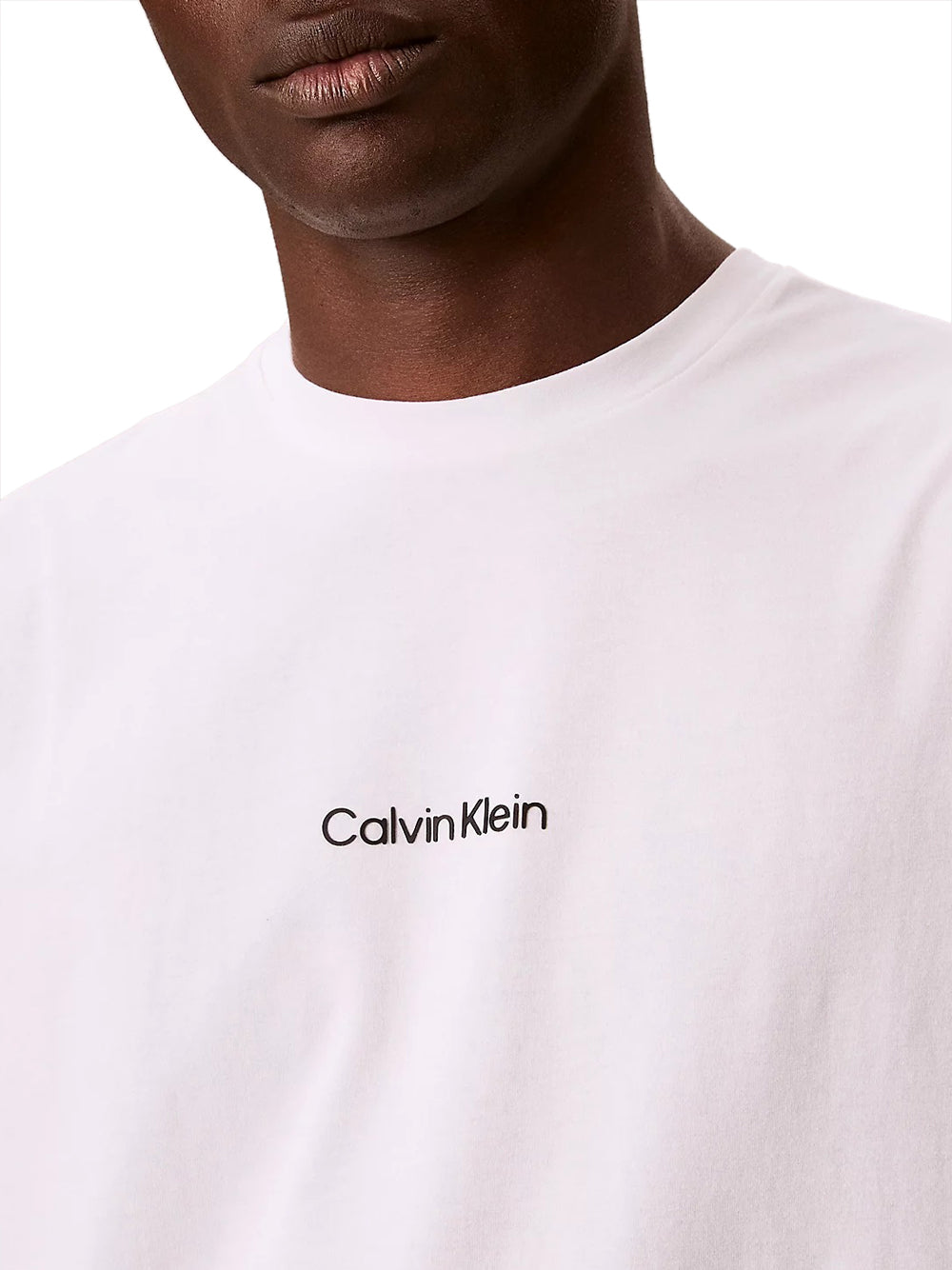 CALVIN BEACH Calvin Beach Canotta Coverups Icon Essentials - Bianco Bianco