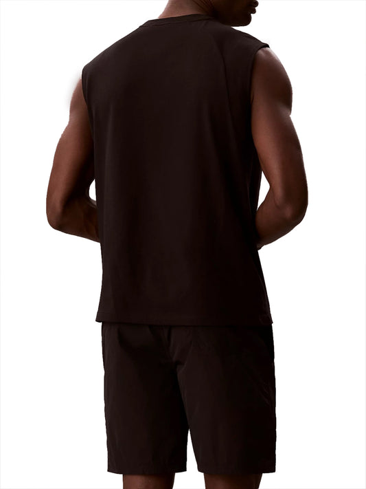 CALVIN BEACH Calvin Beach Canotta Coverups Icon Essentials - Nero Nero