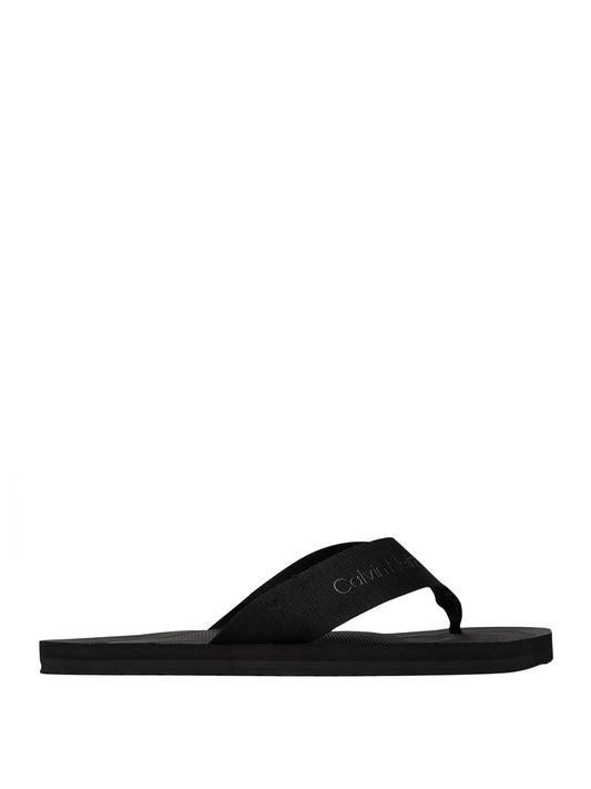 CALVIN CALZATURE 2USCITA Calvin Klein Infradito City Thong Slide - Nero Triple Black