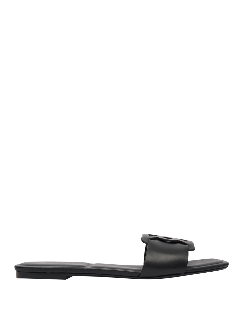 CALVIN CALZATURE 2USCITA Calvin Klein Sandali Piatti Emblem - Nero Triple Black