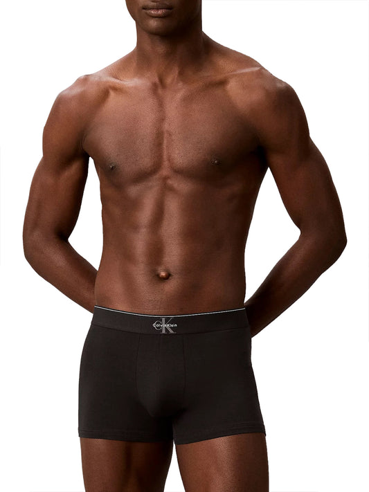 CALVIN UNDERWEAR Calvin Klein Boxer Corti Graphic Monogram Cotton Stretch - Multicolore Multicolor