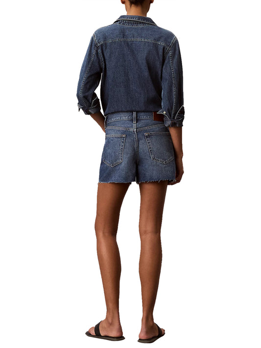 CALVIN2 2USCITA Calvin Klein Short Jeans Taglio Relaxed In Stile Anni 90 Denim Astaire
