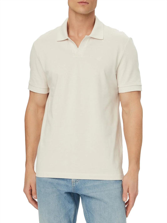 CALVIN2 2USCITA Polo Calvin Klein Ss Open Collar Casual White Sand White Sand