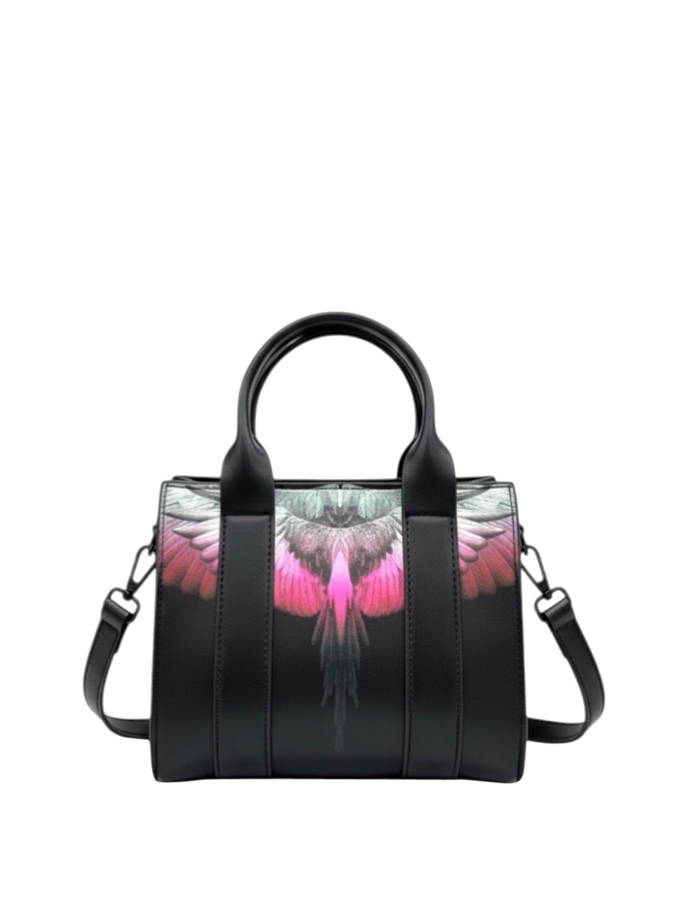 COUNTY OF MILAN Borsa a Tracolla Mini Tote County Of Milan - Nero/Multi Nero/bubble