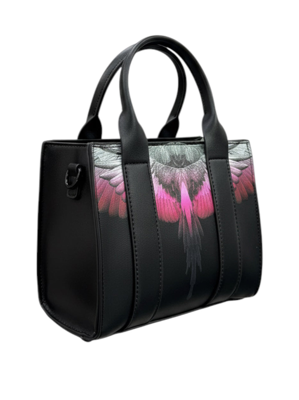 COUNTY OF MILAN Borsa a Tracolla Mini Tote County Of Milan - Nero/Multi Nero/bubble
