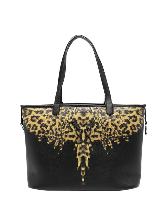 COUNTY OF MILAN Borsa a Tracolla County Of Milan - Nero/Leopardato NERO/LEOPARDO