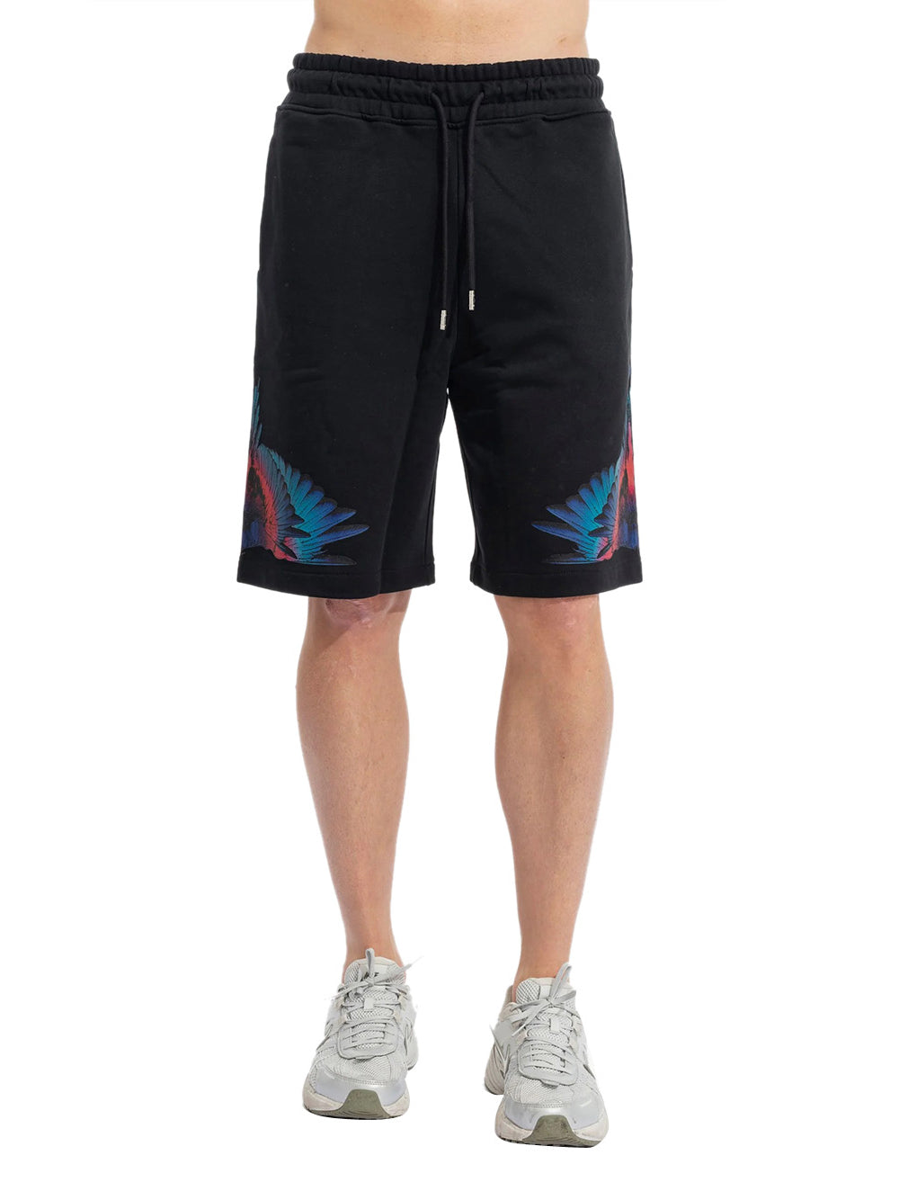 COUNTY OF MILAN Bermuda Marcelo Burlon In Cotone - Nero/Multi NERO/MULTI