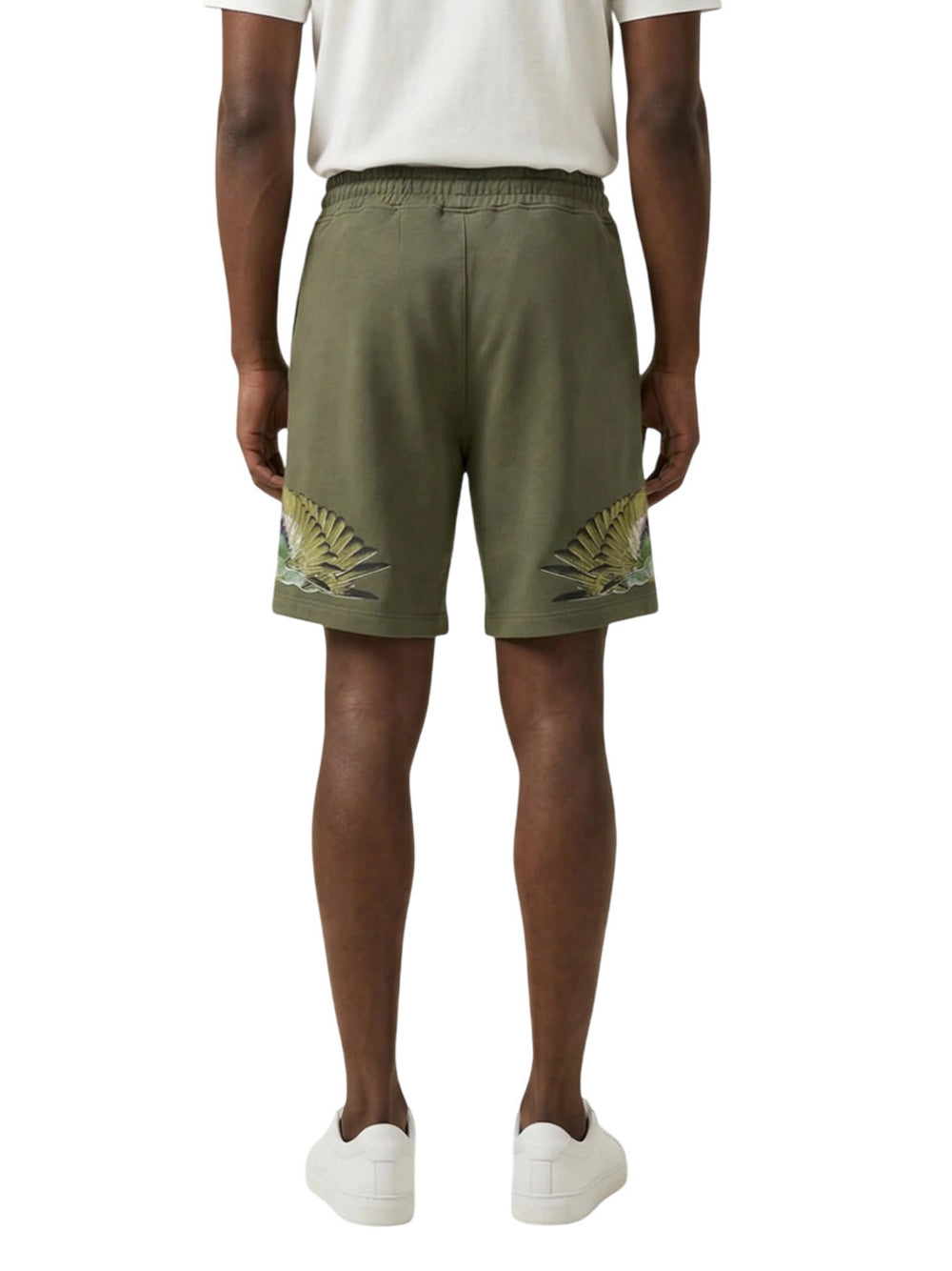 COUNTY OF MILAN Bermuda Marcelo Burlon In Cotone - Verde Verde