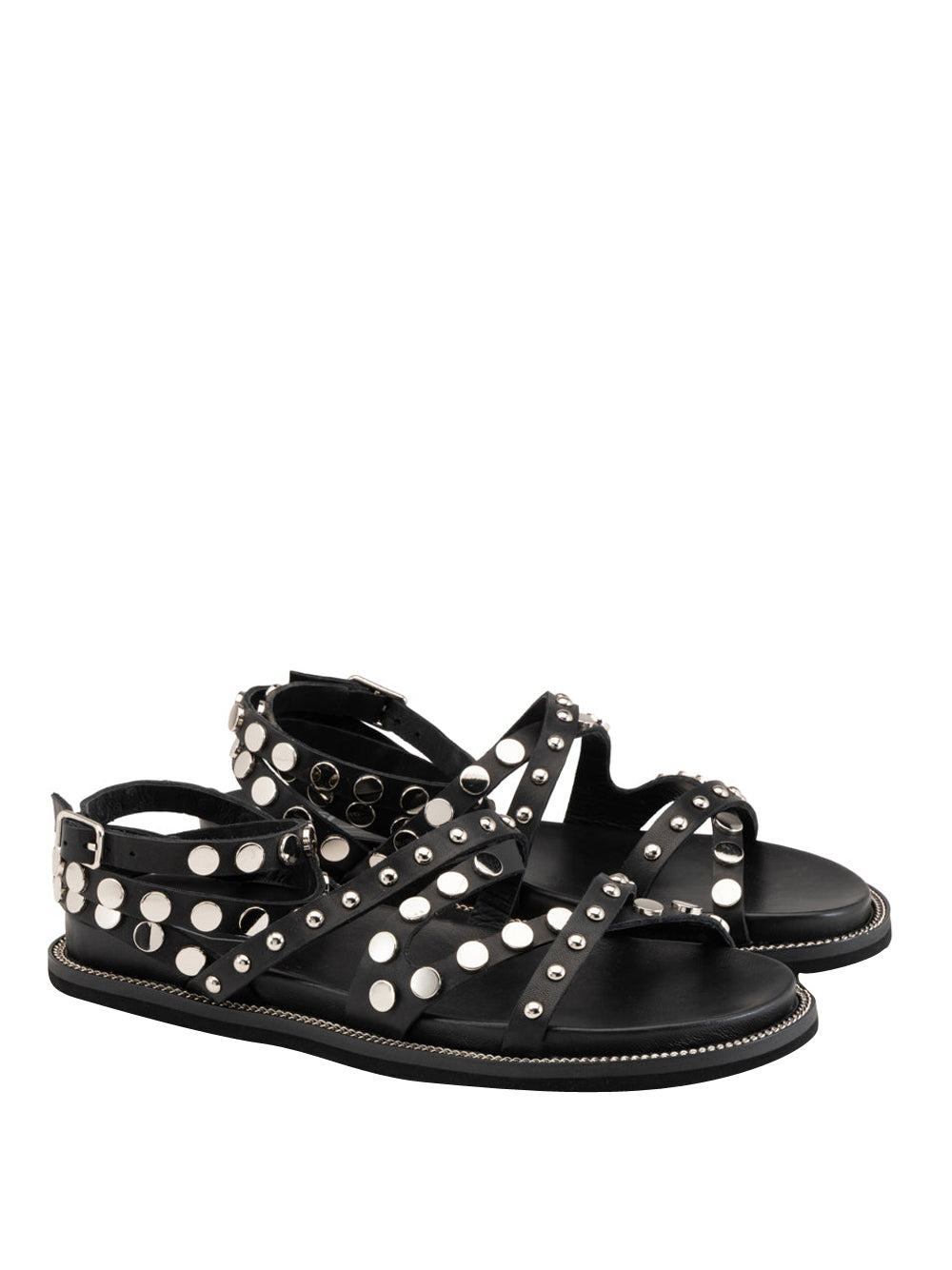 CULT Cult Sandalo Basso Roshelle 3886 Nero Nero/argento
