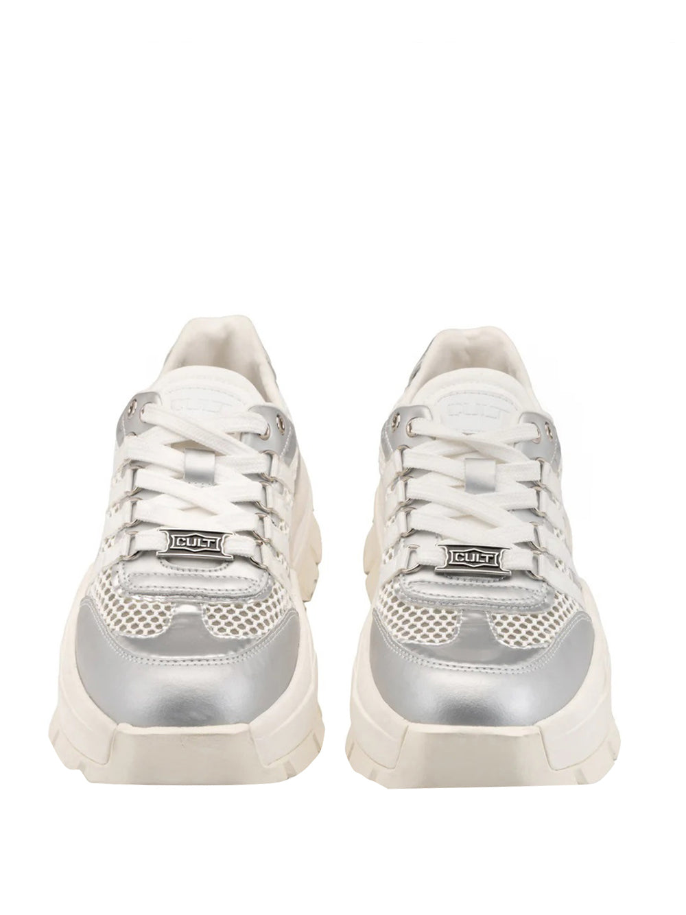 CULT PRE Sneakers Cult Taylor 4703 - Bianco/Argento BIANCO/ARGENTO