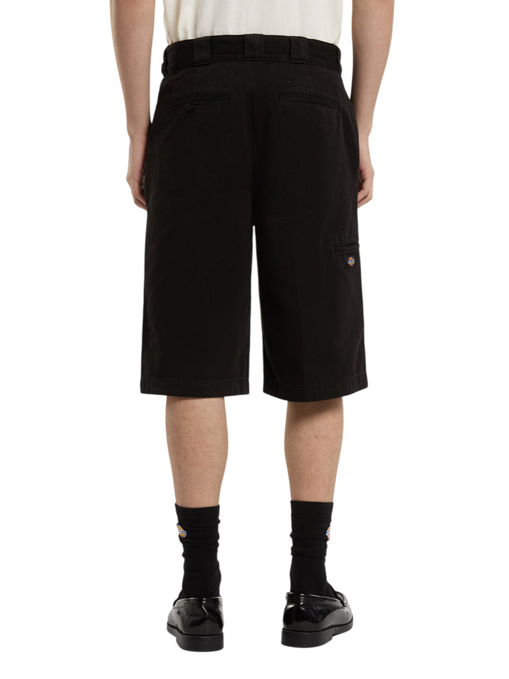 DICKIES Bermuda Da Lavoro 247 13-Inch Tinti In Capo Loose - Neri Nero