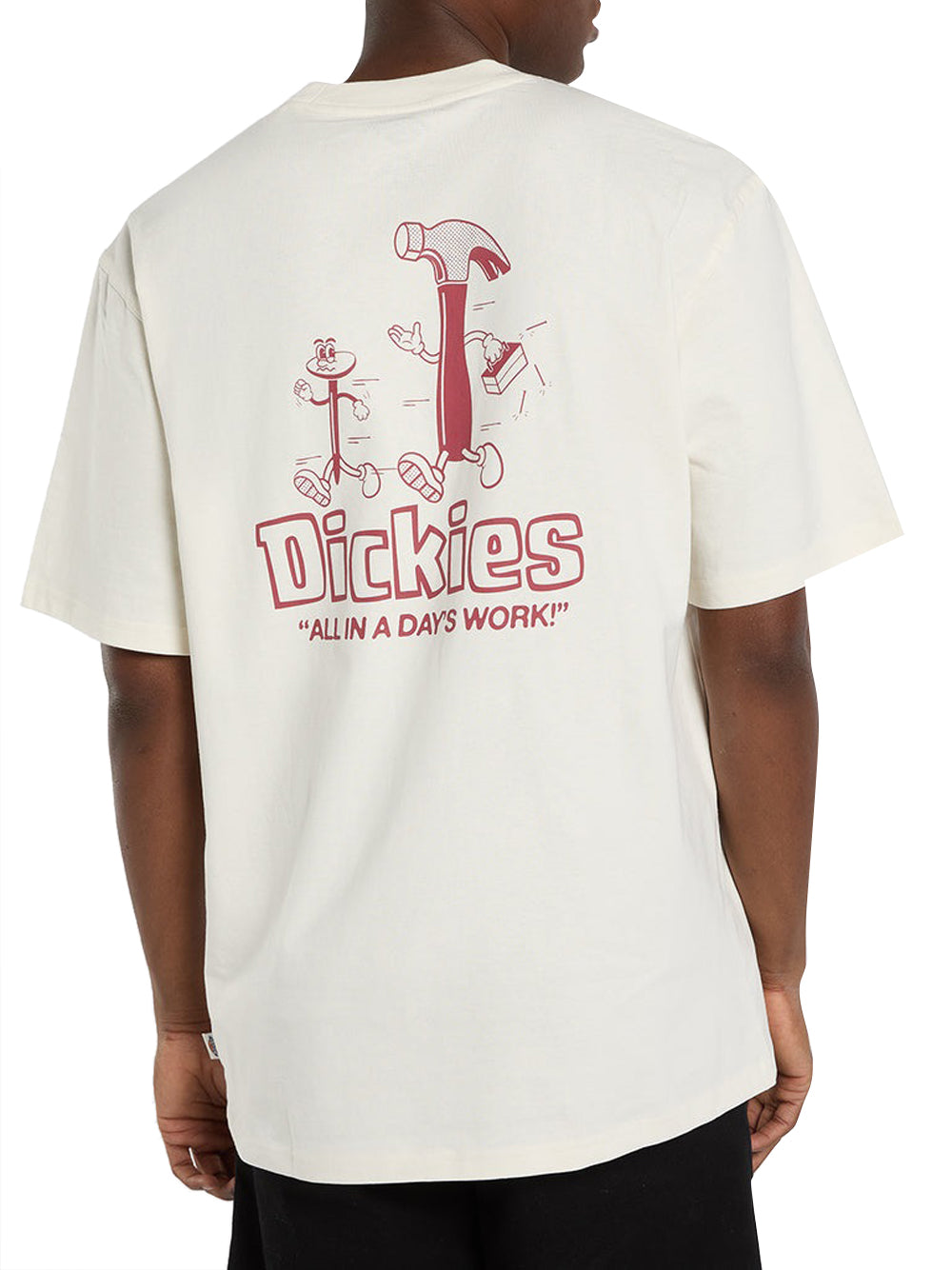 DICKIES T-Shirt Fairlawn Dickies - Beige/Bianco Beige