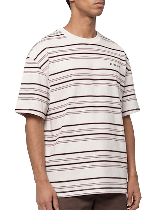 DICKIES T-Shirt A Righe East Liberty Dickies - Beige/Multi BEIGE/Multi