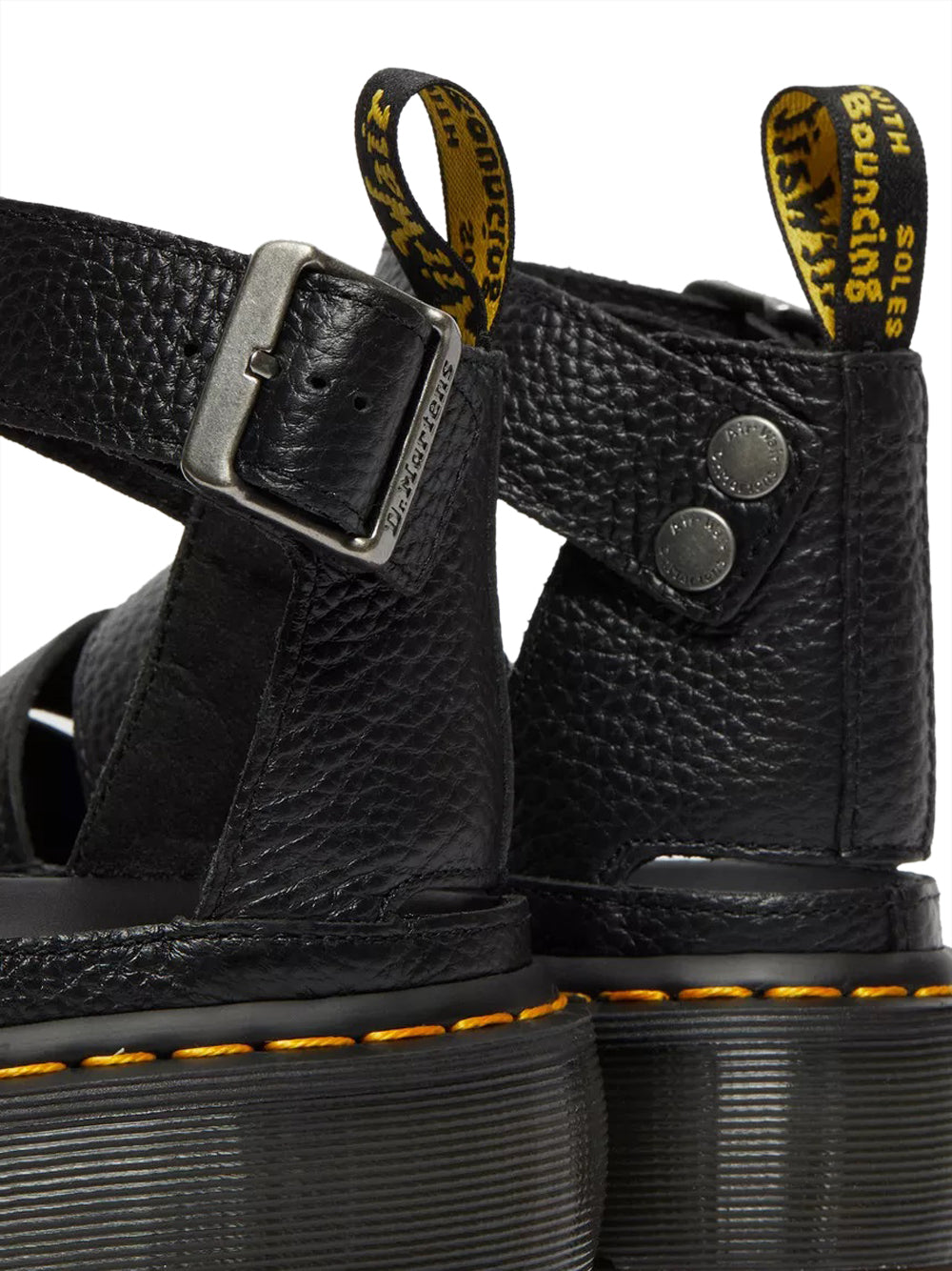 DR MARTENS Sandalo Basso Dr Martens Platform Quad Clarissa II - Nero Nero