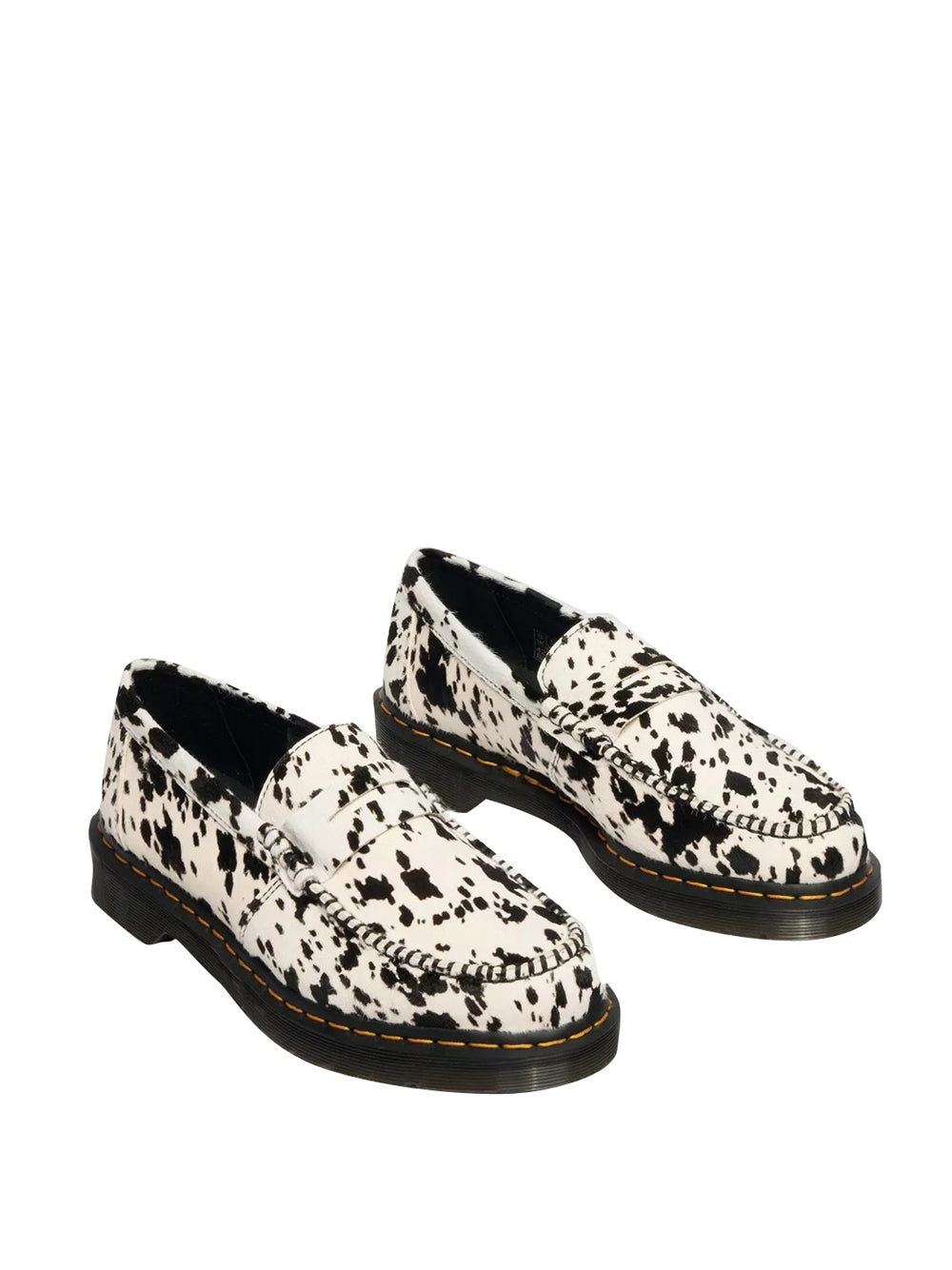 DR MARTENS Mocassini Dr Marterns Penton Dalmatian Print - Crema/Nero CREMA/NERO