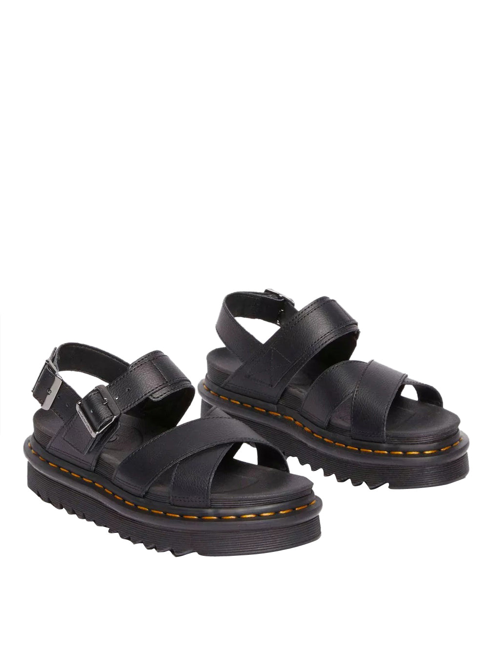 DR MARTENS Sandalo Basso Dr Martens Voss II Athena - Nero Nero