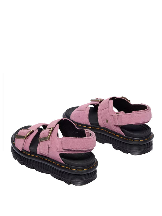 DR MARTENS Sandalo Basso Dr Martens Zebzag - Rosa ROSE