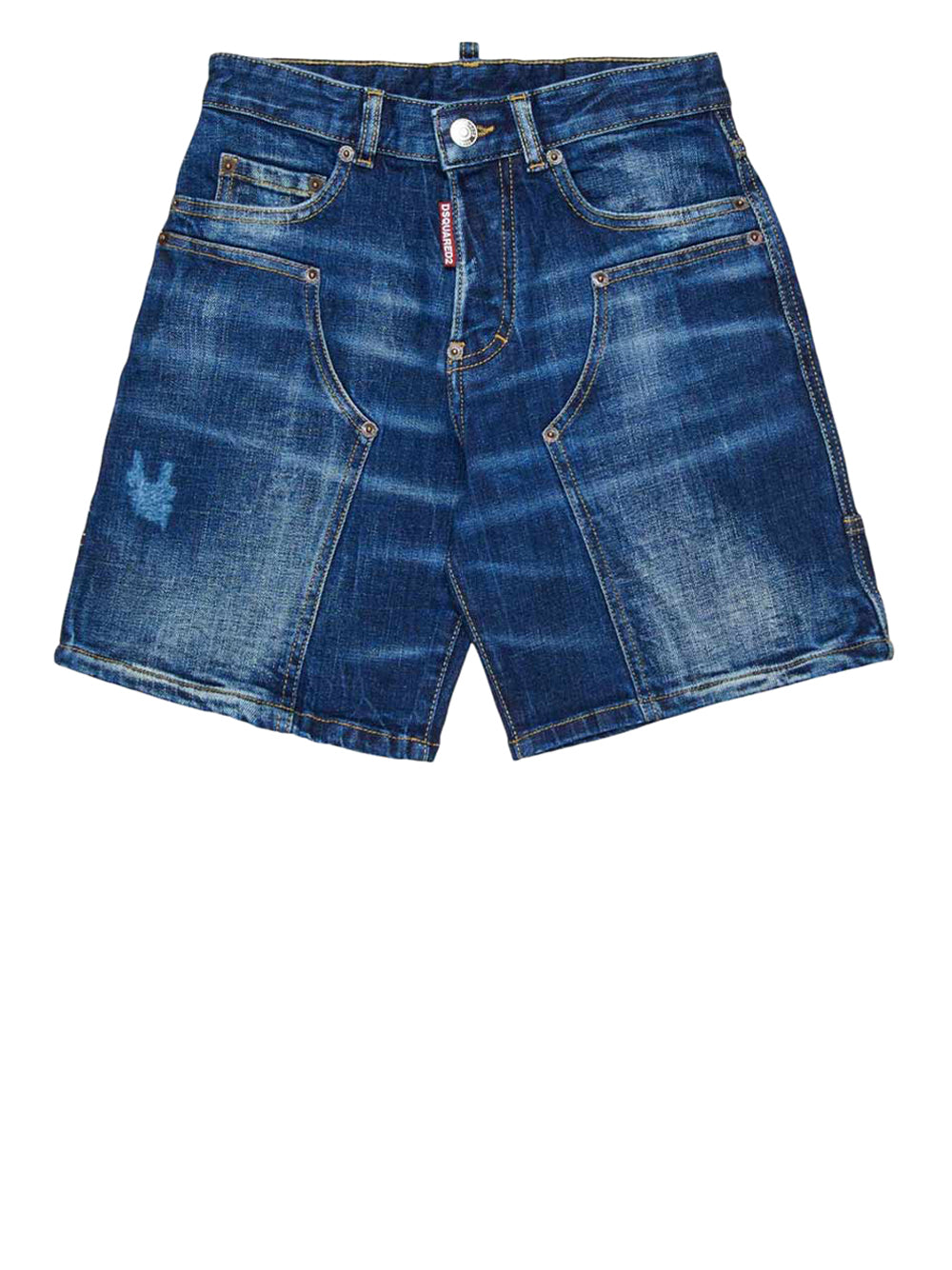 DSQUARED2 Dsquared2 Bermuda In Tessuto Denim DENIM