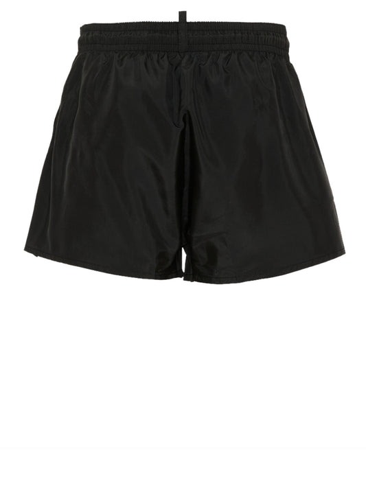 DSQUARED2 Dsquared Bermuda Logo Frontale - Nero Nero