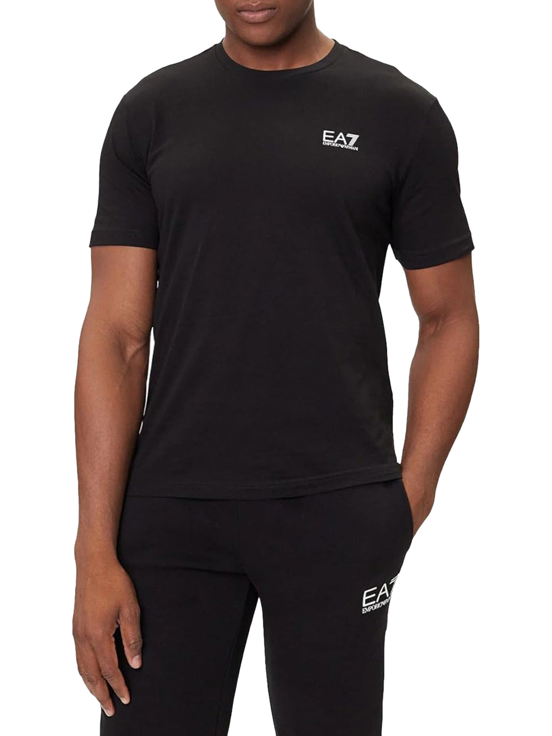 LACOSTE T-Shirt Basic Polvere Nero